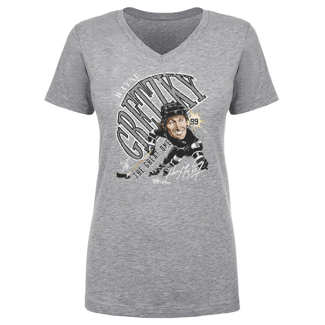 Wayne Gretzky Women's V-Neck T-Shirt | 500 LEVEL