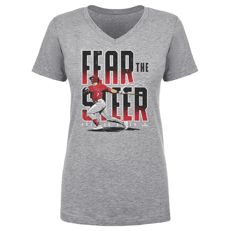 Spencer Steer Women's V-Neck T-Shirt | 500 LEVEL