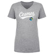 New York Cosmos Women's V-Neck T-Shirt | 500 LEVEL