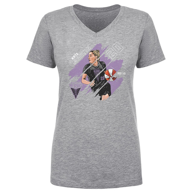 Kate Martin Women's V-Neck T-Shirt | 500 LEVEL