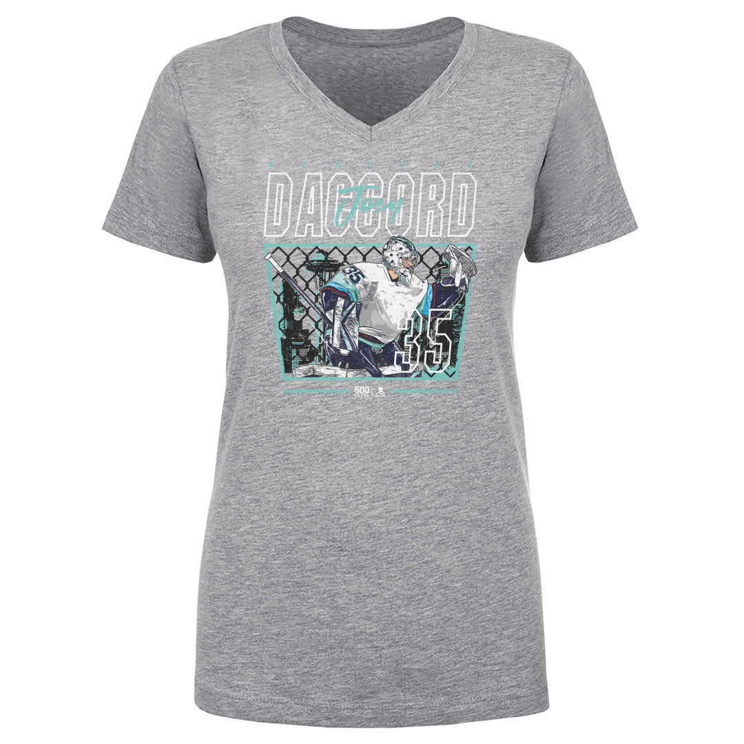 Joey Daccord Women's V-Neck T-Shirt | 500 LEVEL
