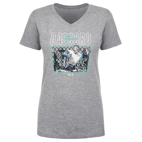 Joey Daccord Women's V-Neck T-Shirt | 500 LEVEL