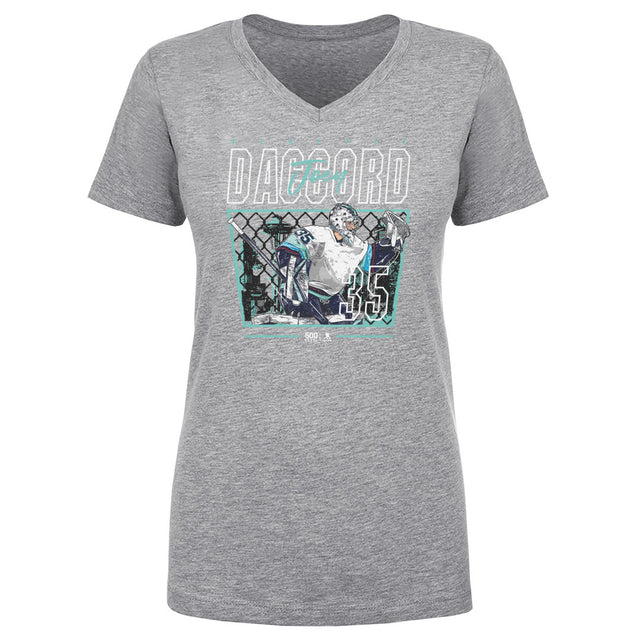Joey Daccord Women's V-Neck T-Shirt | 500 LEVEL