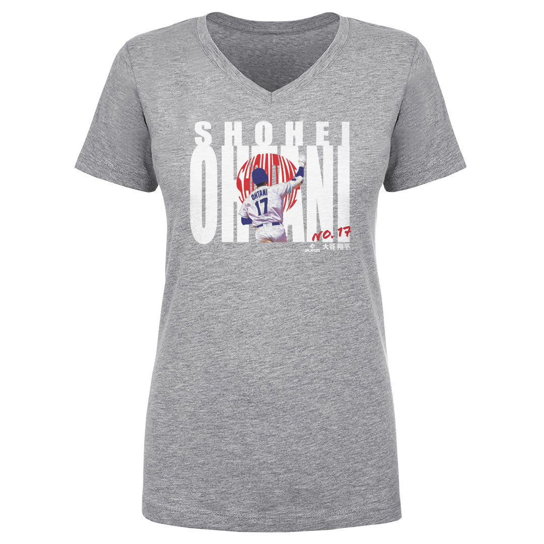 Shohei Ohtani Women's V-Neck T-Shirt | 500 LEVEL