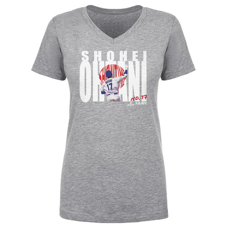 Shohei Ohtani Women's V-Neck T-Shirt | 500 LEVEL
