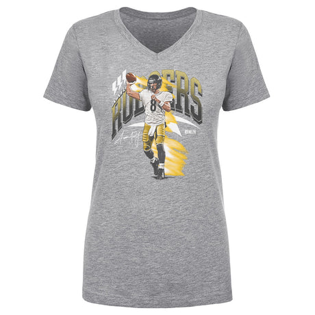 Aaron Rodgers Women's V-Neck T-Shirt | 500 LEVEL