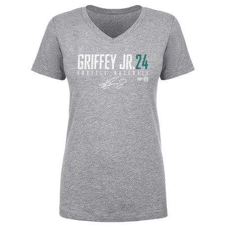 Ken Griffey Jr. Women's V-Neck T-Shirt | 500 LEVEL