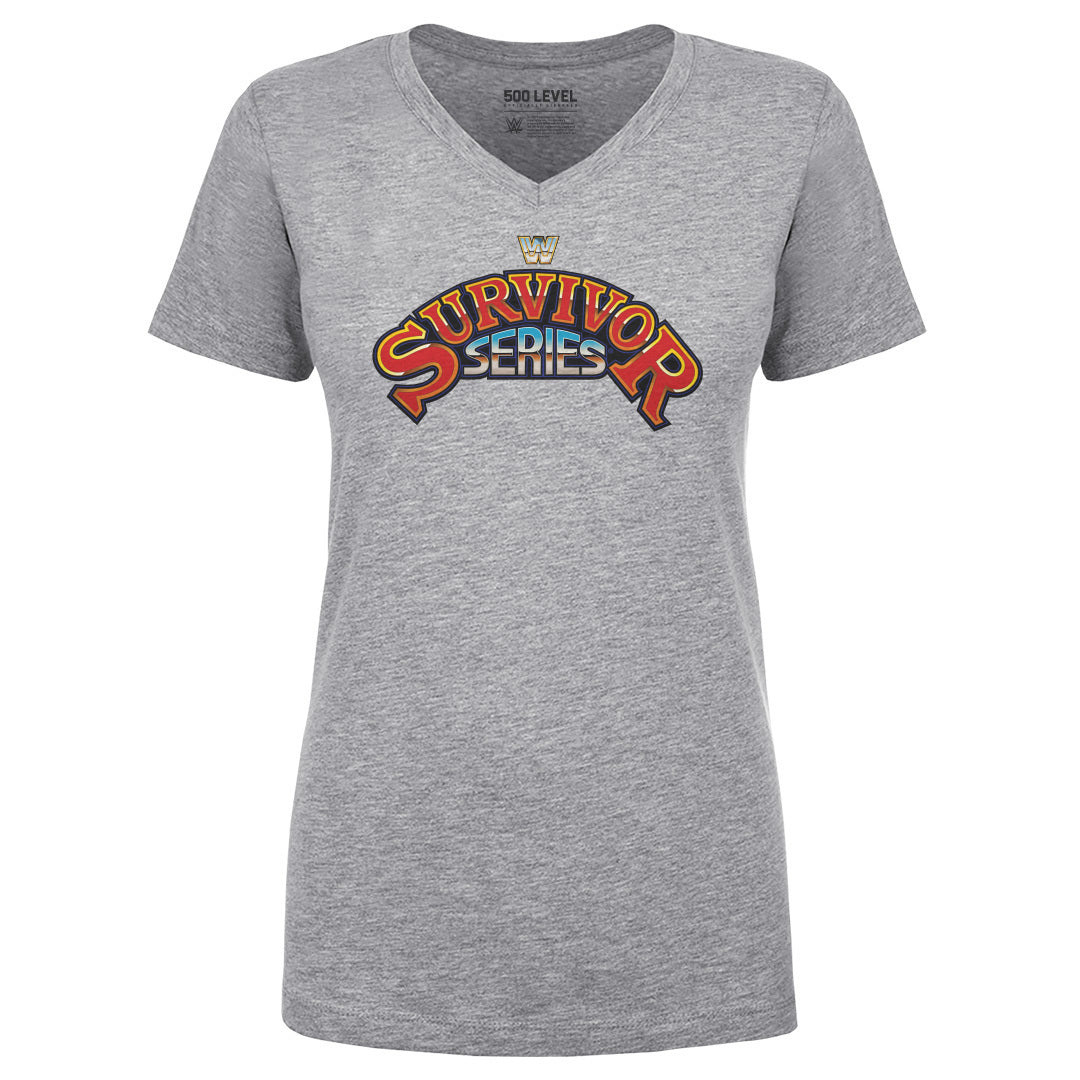 Survivor Series Women's V-Neck T-Shirt | 500 LEVEL