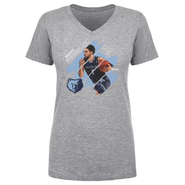 Scotty Pippen Jr. Women's V-Neck T-Shirt | 500 LEVEL