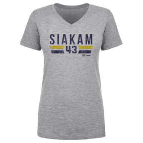 Pascal Siakam Women's V-Neck T-Shirt | 500 LEVEL