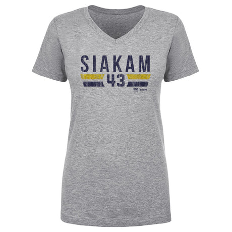Pascal Siakam Women's V-Neck T-Shirt | 500 LEVEL
