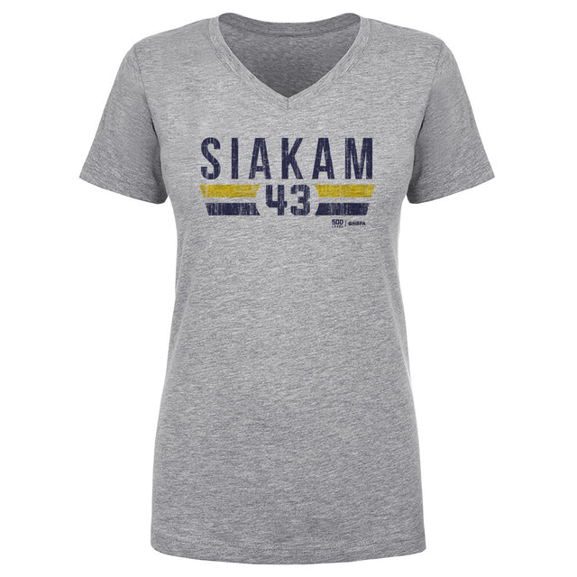 Pascal Siakam Women's V-Neck T-Shirt | 500 LEVEL
