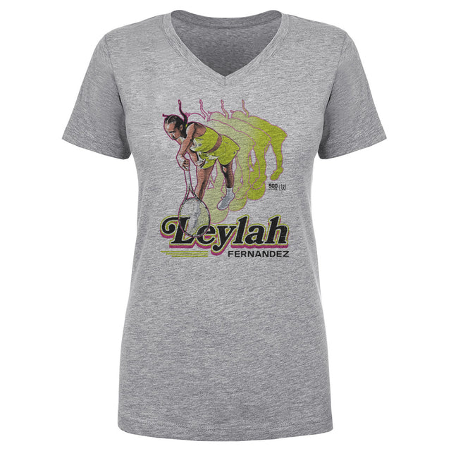 Leylah Fernandez Women's V-Neck T-Shirt | 500 LEVEL