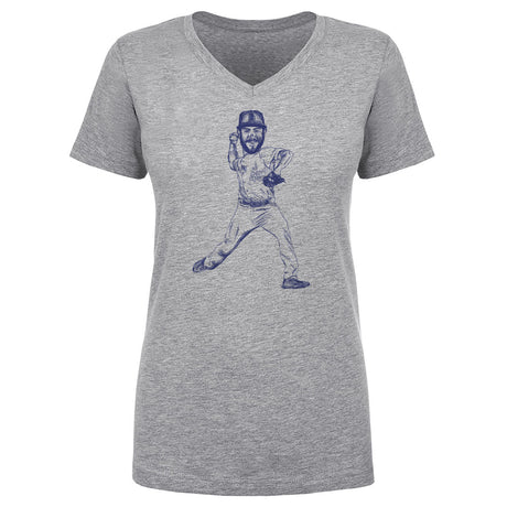 Jake Arrieta Women's V-Neck T-Shirt | 500 LEVEL