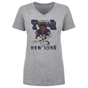 Lawrence Taylor Women's V-Neck T-Shirt | 500 LEVEL