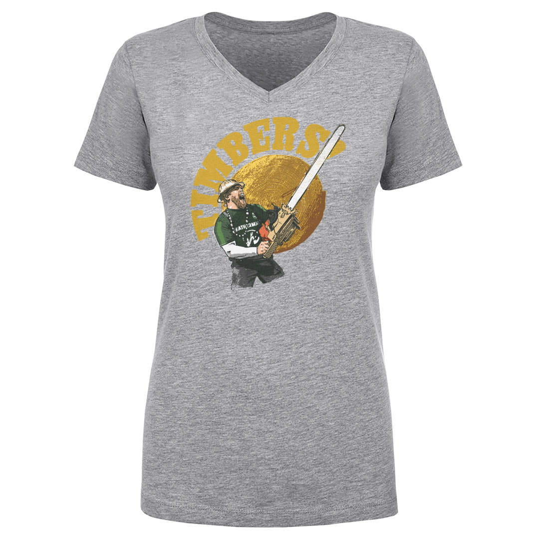 Portland Timbers Women's V-Neck T-Shirt | 500 LEVEL