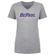 DePaul Blue Demons Women's V-Neck T-Shirt | 500 LEVEL