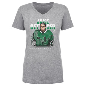 Jake Oettinger Women's V-Neck T-Shirt | 500 LEVEL