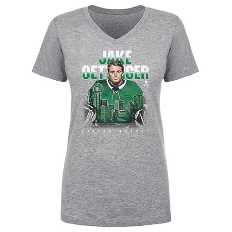 Jake Oettinger Women's V-Neck T-Shirt | 500 LEVEL