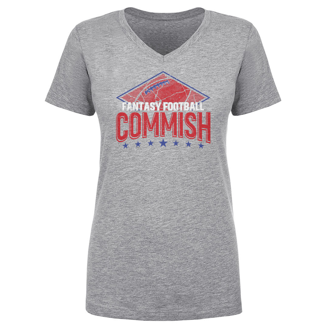 Fantasy Football Women's V-Neck T-Shirt | 500 LEVEL
