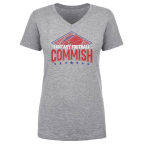 Fantasy Football Women's V-Neck T-Shirt | 500 LEVEL