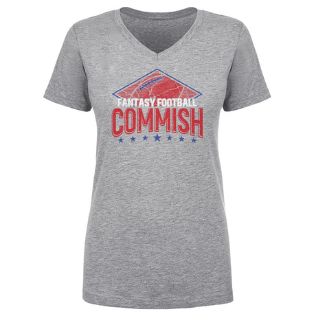 Fantasy Football Women's V-Neck T-Shirt | 500 LEVEL