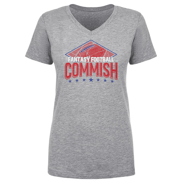 Fantasy Football Women's V-Neck T-Shirt | 500 LEVEL