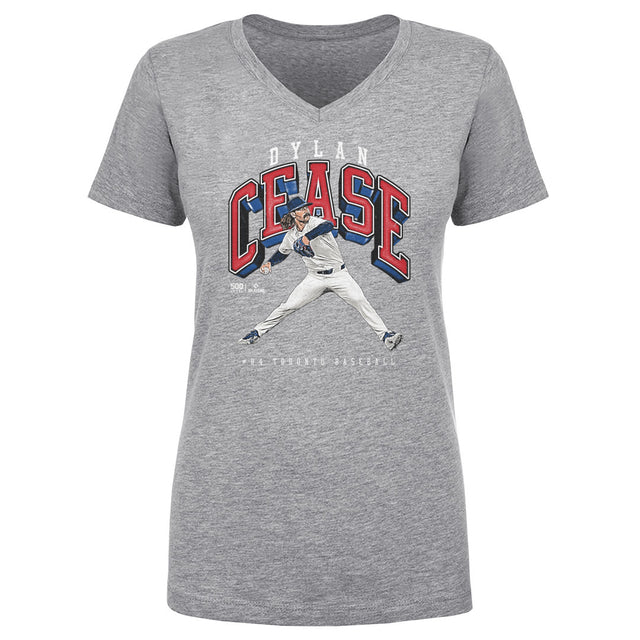 Dylan Cease Women's V-Neck T-Shirt | 500 LEVEL