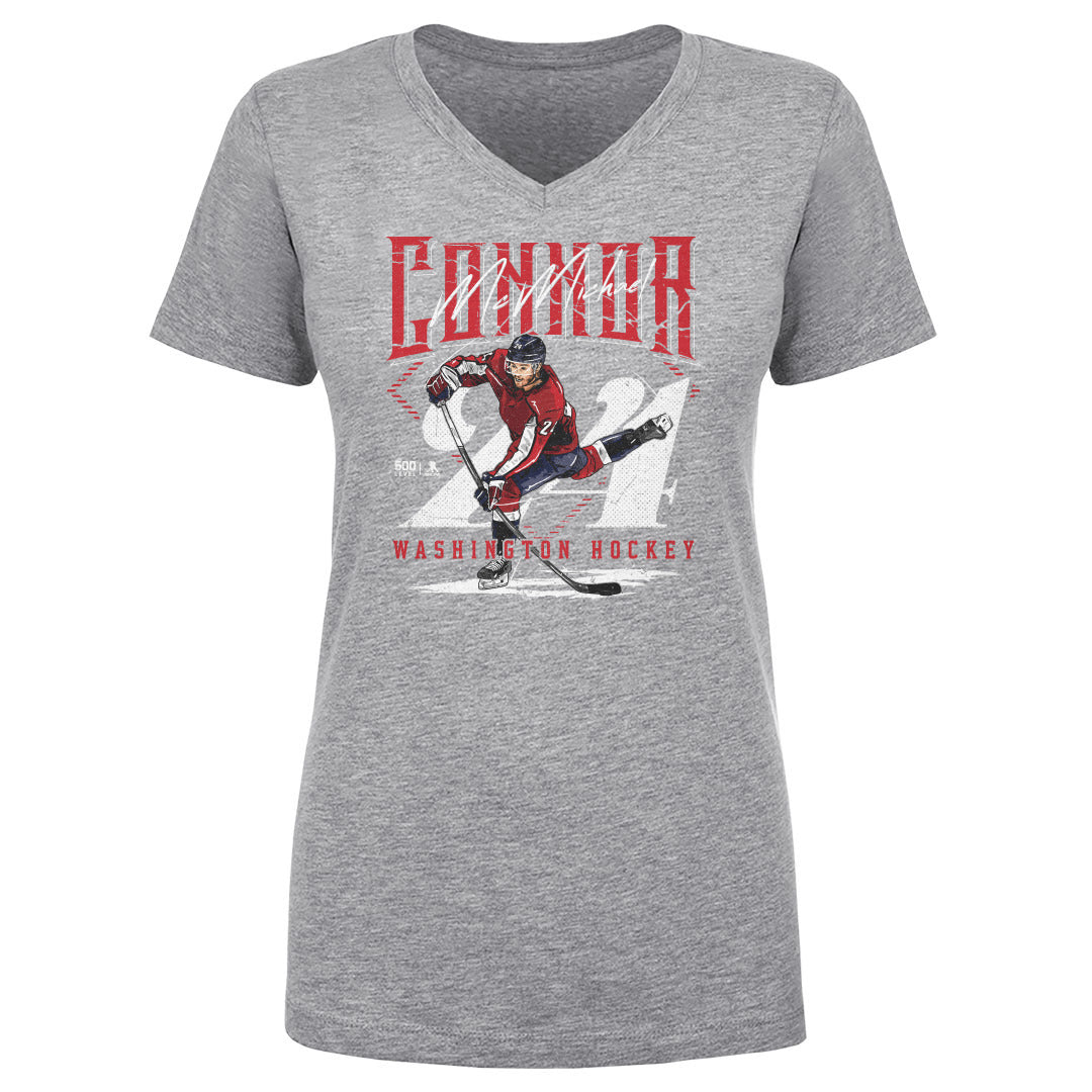 Connor McMichael Women's V-Neck T-Shirt | 500 LEVEL