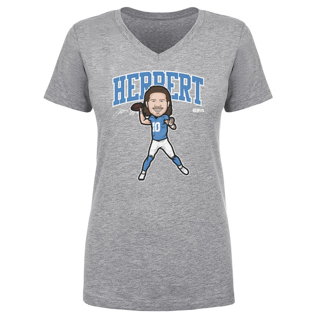 Justin Herbert Women's V-Neck T-Shirt | 500 LEVEL