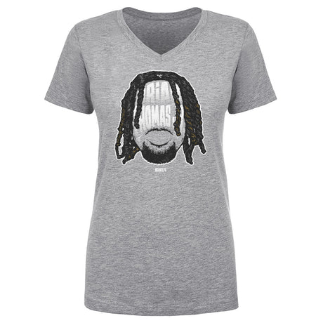 Brian Thomas Jr. Women's V-Neck T-Shirt | 500 LEVEL