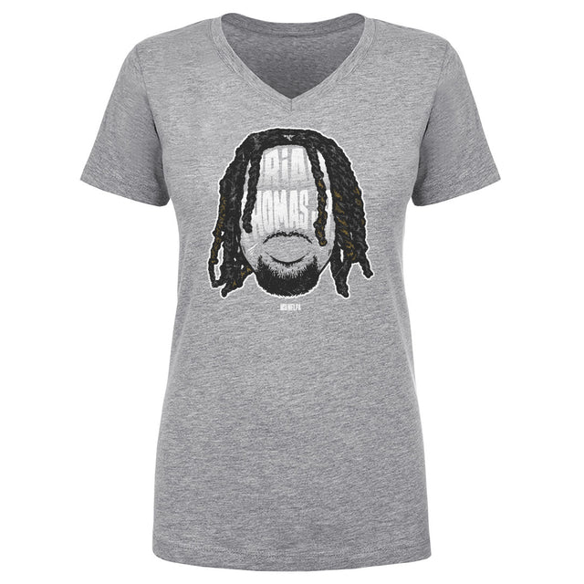 Brian Thomas Jr. Women's V-Neck T-Shirt | 500 LEVEL