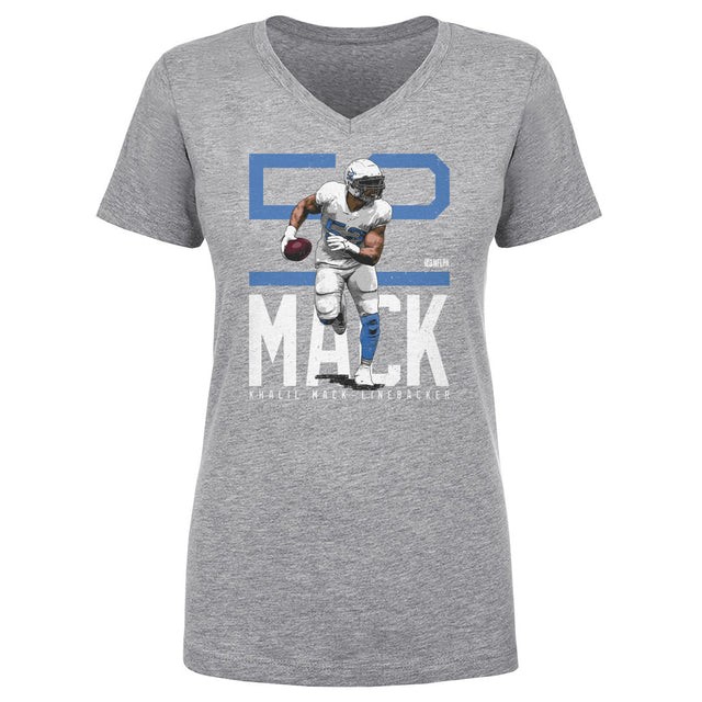 Khalil Mack Women's V-Neck T-Shirt | 500 LEVEL