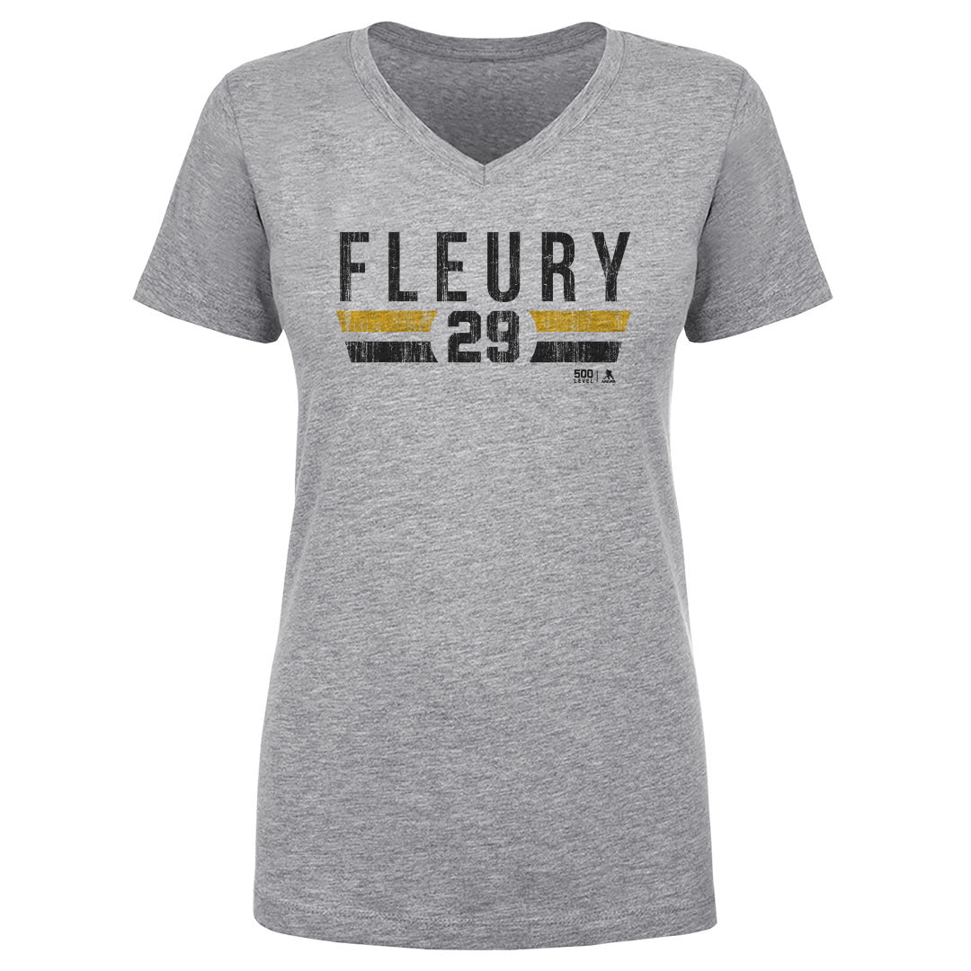 Marc-Andre Fleury Women's V-Neck T-Shirt | 500 LEVEL