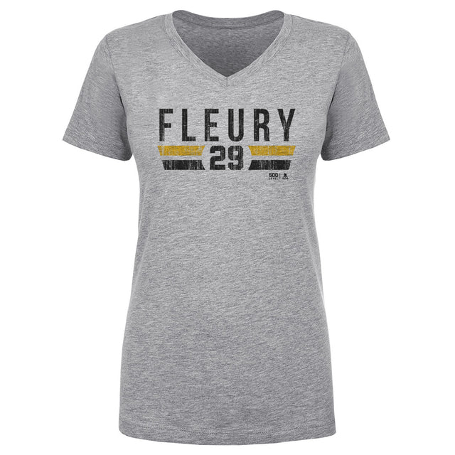Marc-Andre Fleury Women's V-Neck T-Shirt | 500 LEVEL