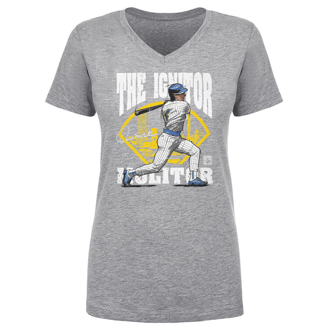 Paul Molitor Women's V-Neck T-Shirt | 500 LEVEL