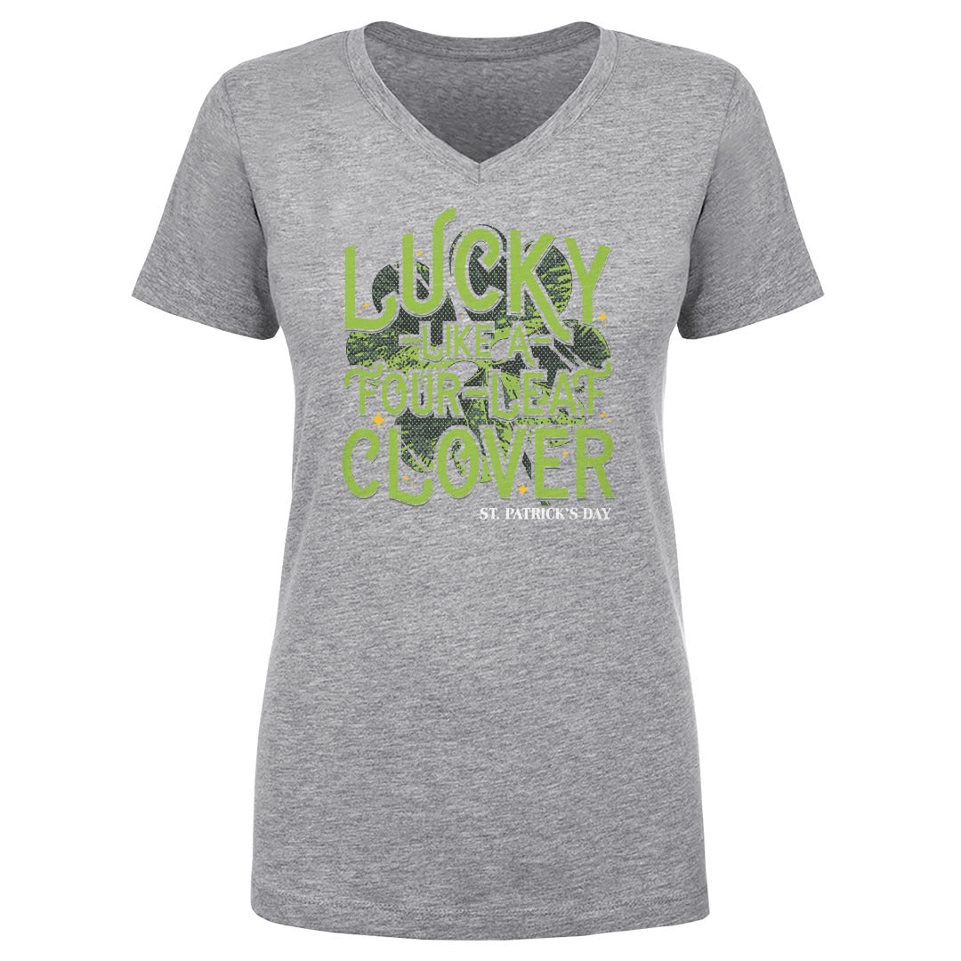 St. Patrick's Day Women's V-Neck T-Shirt | 500 LEVEL