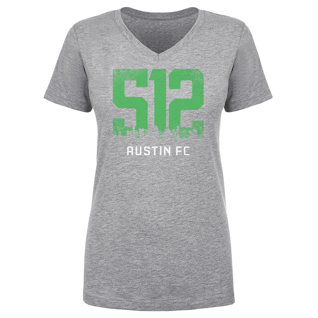Austin FC Women's V-Neck T-Shirt | 500 LEVEL