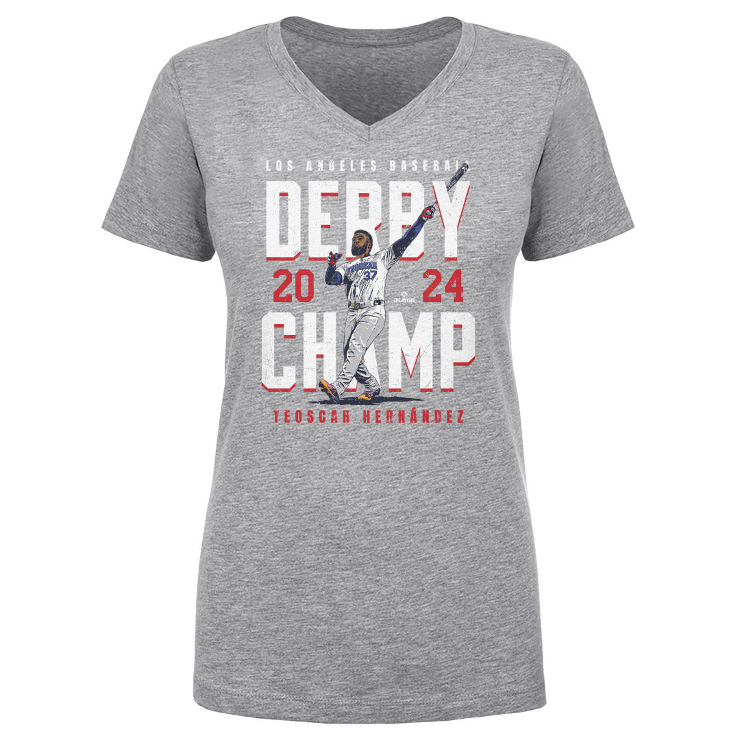 Teoscar Hernandez Women's V-Neck T-Shirt | 500 LEVEL