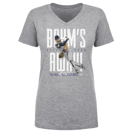 Alec Bohm Women's V-Neck T-Shirt | 500 LEVEL