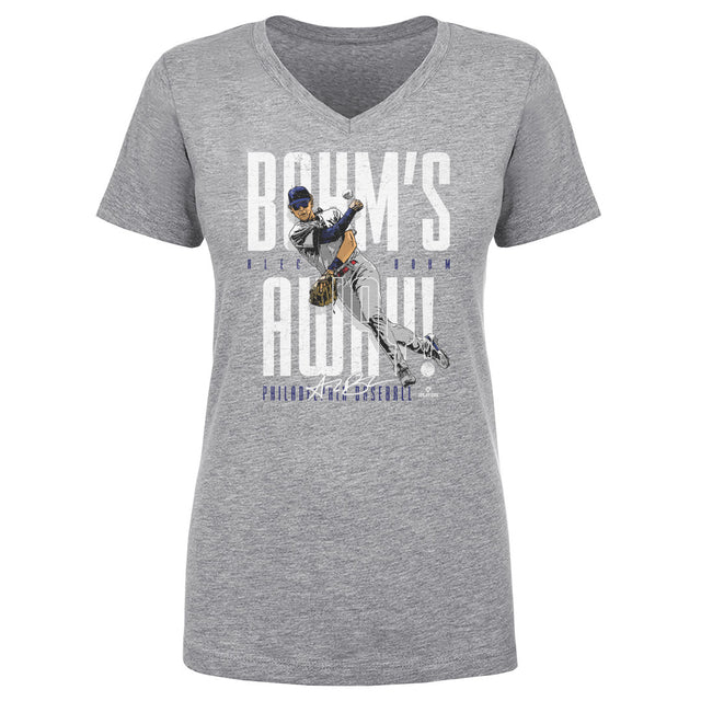 Alec Bohm Women's V-Neck T-Shirt | 500 LEVEL