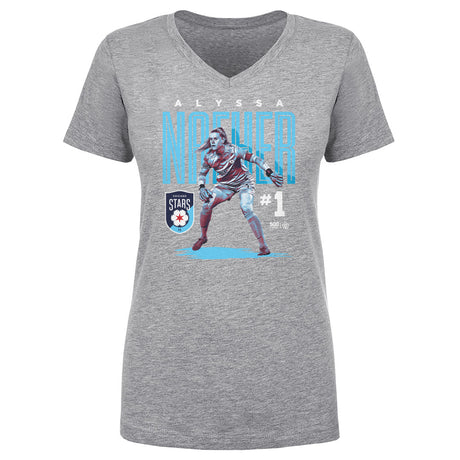 Alyssa Naeher Women's V-Neck T-Shirt | 500 LEVEL