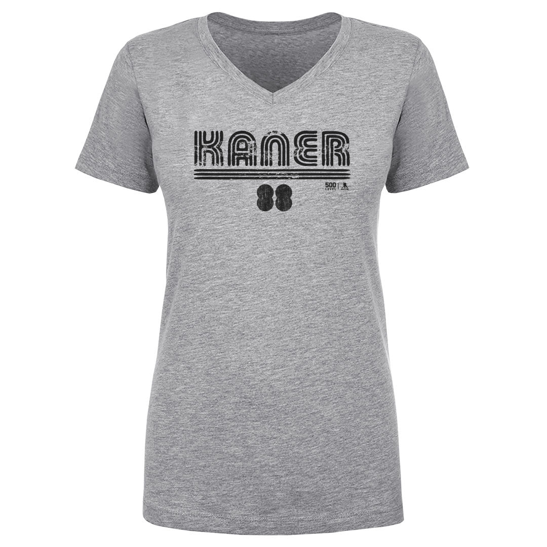 Patrick Kane Women's V-Neck T-Shirt | 500 LEVEL