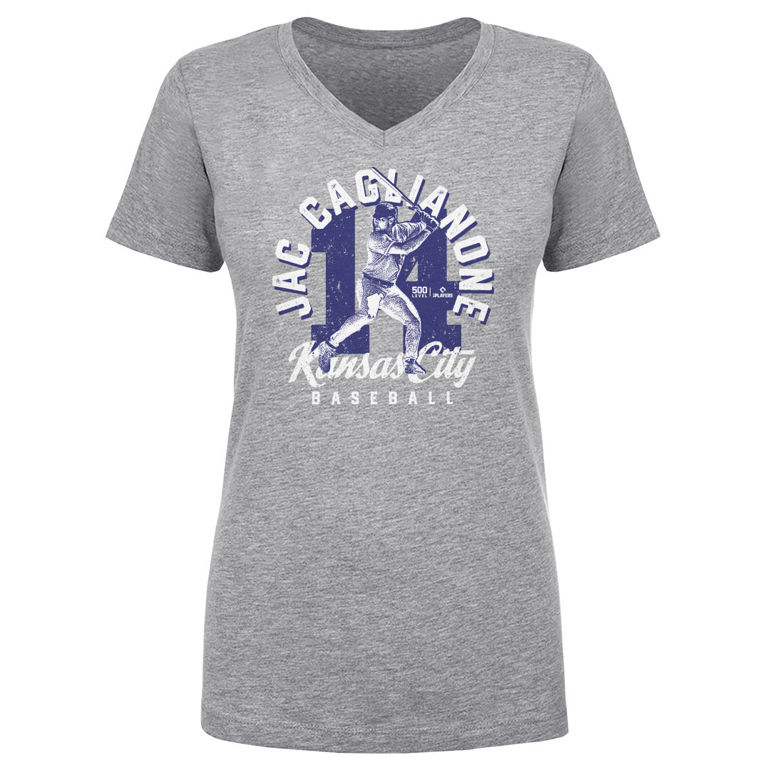 Jac Caglianone Women's V-Neck T-Shirt | 500 LEVEL