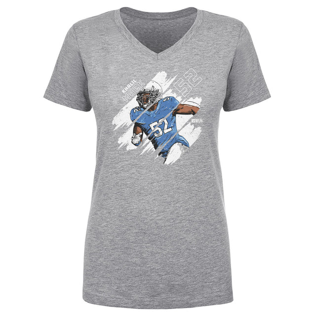 Khalil Mack Women's V-Neck T-Shirt | 500 LEVEL
