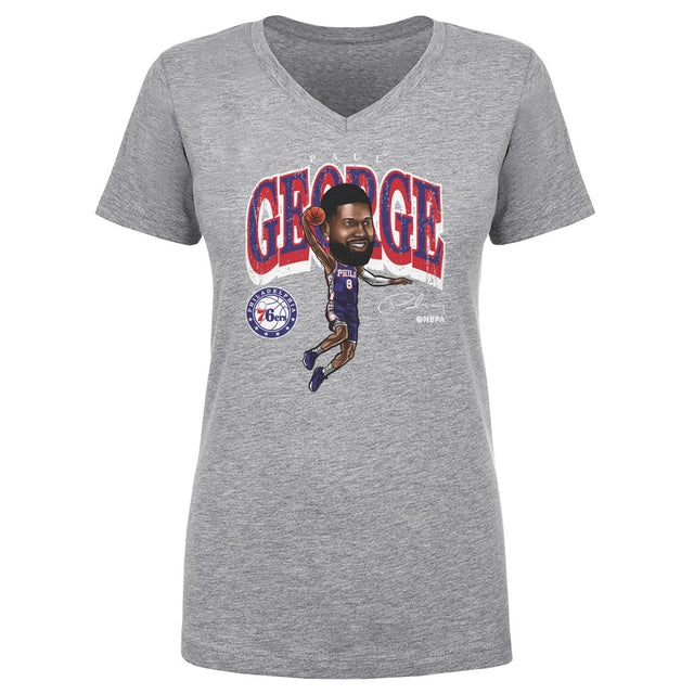 Paul George Women's V-Neck T-Shirt | 500 LEVEL