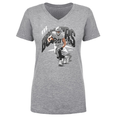 Brock Bowers Women's V-Neck T-Shirt | 500 LEVEL