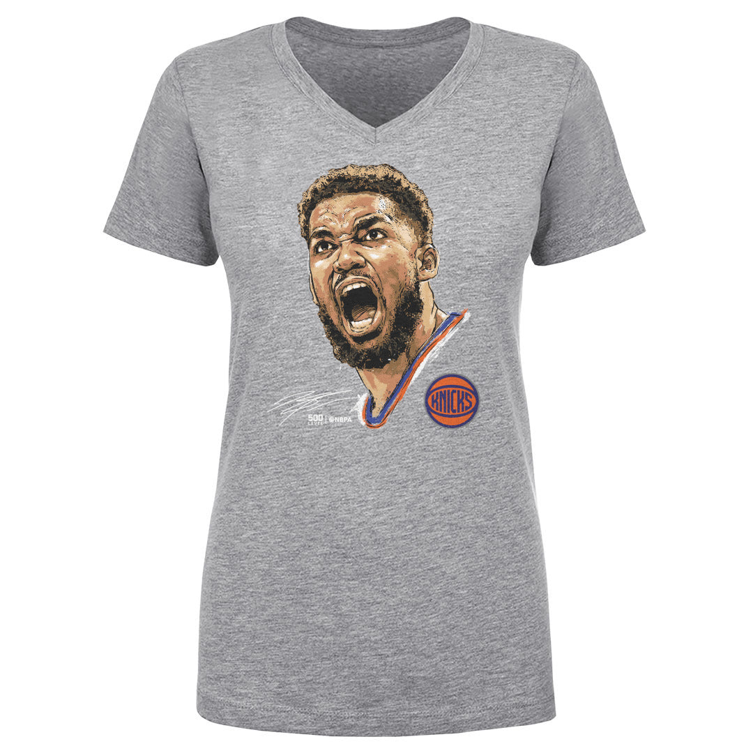 Karl-Anthony Towns Women's V-Neck T-Shirt | 500 LEVEL