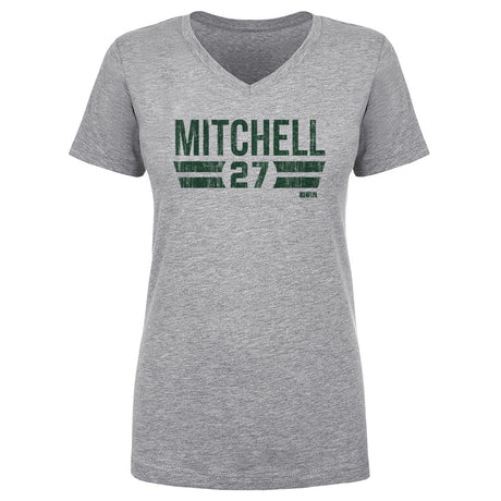 Quinyon Mitchell Women's V-Neck T-Shirt | 500 LEVEL