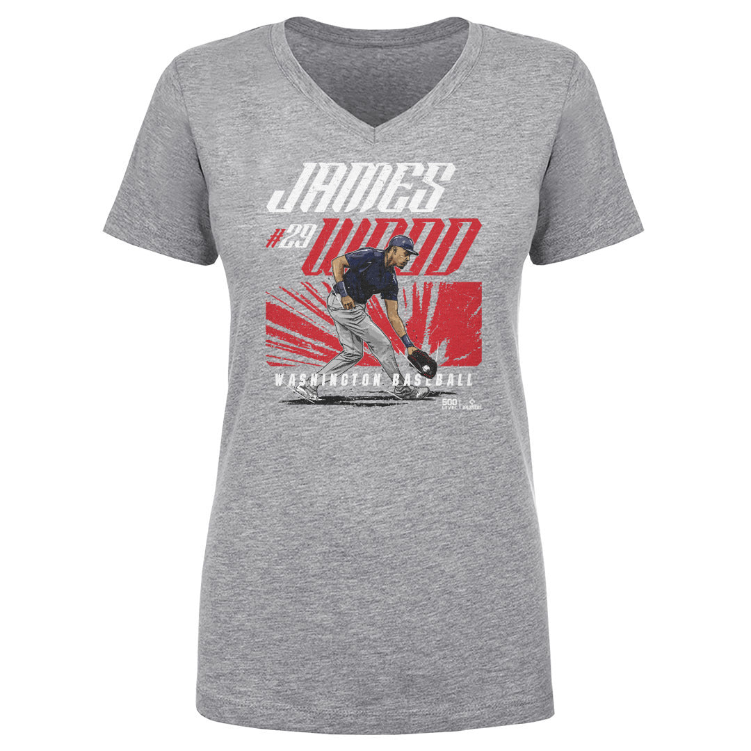 James Wood Women's V-Neck T-Shirt | 500 LEVEL